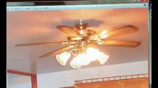 Ceiling Fans in my Aunt & Uncle's Old House | The Original Crest 8600 in Polished Brass