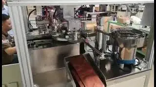 Automatic coffee valve applicator machine for stand up pouch and coffee bag