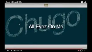 Chugo The Wey - All Eyez On Me (Freestyle)
