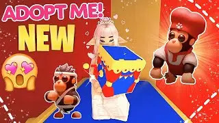 OPENING 100 GORILLA BOXES NEW ADOPT ME UPDATE!