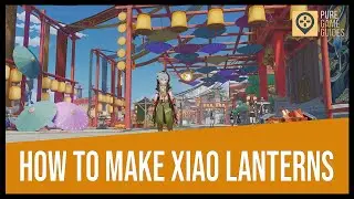 How to make Xiao Lanterns in Genshin Impact - Lantern Fiber, Wick Material, Plaustrite Shard