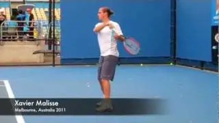 Xavier Malisse - Forehands in Slow Motion