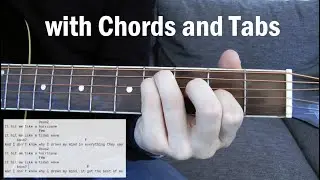 I Prevail - Hurricane (acoustic) [Guitar Cover with Tabs]
