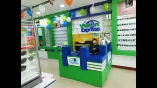 My Vision Express Eye Care Opticals biggest branded optical showroom in Karimnagar