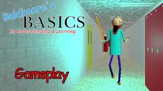 The Early Version Version 1.3 Gameplay (Baldi's Basics Mod)