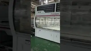 B3 -03 Richfruits automatic spraying painting machine vertical oven white cabinet board production
