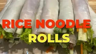Vietnamese Pho Cuon |Pho Cuon's Famous Rice Noodle Rolls Recipe