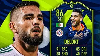 3⭐3⭐ BEAST! 😨 86 POTM DELORT PLAYER REVIEW! - FIFA 21 Ultimate Team