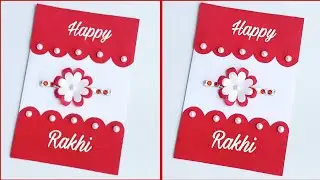 Raksha bandhan Card 2025 /How to make Rakhi Card for brother /Rakhi Card making Ideas 😱/Cardmaking 😍