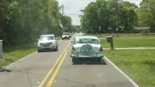 1955 Ford Crown Victoria Glass Roof Car