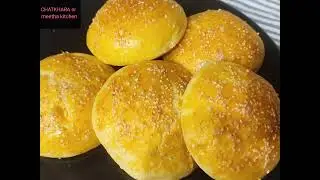 Soft and sweet homemade burger buns recipe by Chatkhara or meetha kitchen