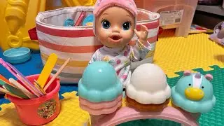 BABY ALIVE MALU FOI TOMAR SORVERTE #babyalive 