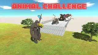 Mutant Primates vs Bosses | Animal Revolt Battle Simulator | LV Games