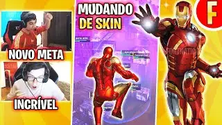 PRO PLAYERS REAGINDO A SEASON 4, NOVO META INSANO, EMOTE QUE MUDA DE SKIN NA PARTIDA, BEST CLIPS