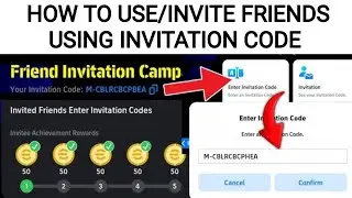 Enter Invitation Code Efootball | How To Invite Friends In Efootball | New Update