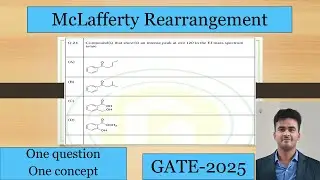 McLafferty Rearrangement #chemistry  #gate  #education  #csirnet