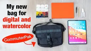 CommuterPak: компактная сумка для планшета и принадлежностей для рисования