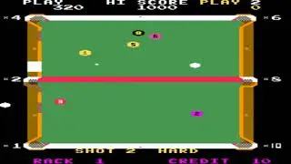 ARCADE MACHINES MAME EIGHT BALL ACTION PACMAN PAC MAN CONVERSION 1985 SEATONGROVE LTD LICENCE TO MAG