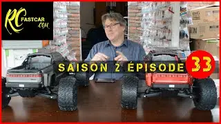 RC FASTCAR Saison 02 &eacute;pisode 33 : ARRMA BIG ROCK 6s Gun Metal