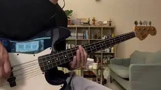 Fleeting Joys - Kiss a girl in black (Bass cover)
