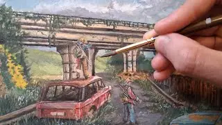 Painting The Apocalypse in Gouache