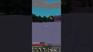 I BURNT DOWN A PILLAGER BASE FROM AN UNDERGROUND TUNNEL #minecraft #pillageroutpost #outsmarted