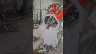 Angle steel punching and cutting machine angle steel processing machine #steelprocessing
