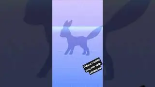 My eevee finally😍 evolved into umbreon /#Pokemon army #pokesquad#Eevee😌😌