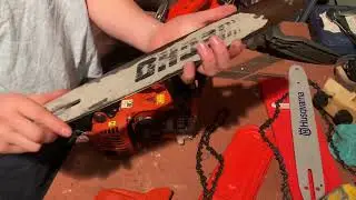 Review/daily maintenance on the Echo CS-355t and Husqvarna T435 chainsaws