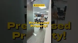 🔥No brokerage deal🔥 👉PRE-LEASE Office Available For Sale👈🏻 👉🏻Newly Furnished 👈🏻
