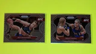 Mail Day! eBay pickup! 2021 Panini Prizm The Lil Bulldog Felice Herrig & Maycee &ldquo;The Future&rdquo; Barber!