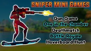 Fortnite Creative: Snipers Only Mini Games Map (Code: 9598-9023-6181)