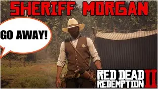 Реакция лагеря на Артура, переодетого шерифом | Red Dead Redemption 2