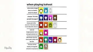 Color island characters are chart 2