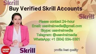 Top 5 Sites To Buy Verified Skrill Accounts For Sale In 2024-2025