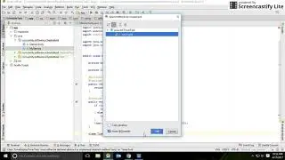 How to create a service that does a schedule task programmatically