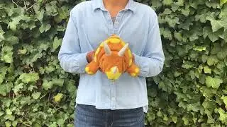 DinoGlows: stuffed dinosaurs that flip inside out!