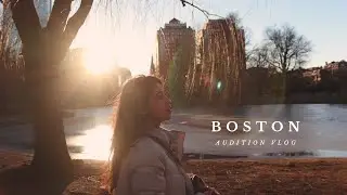 Audition Vlog | A week in Boston | Auditioning BU & NEC | 在波士頓的一週 | 沛雨 Sabrina Chen