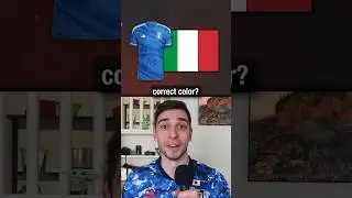 National Teams That Wear the WRONG Color