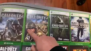 All call of duty and halo completely collections xbox games 2020