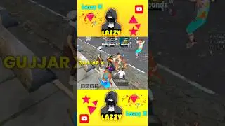 I KILLED GUJJAR X 🔥😈 | #pubglite #lazzyx #lazzyxshorts #gujjarx #gujjarxgaming