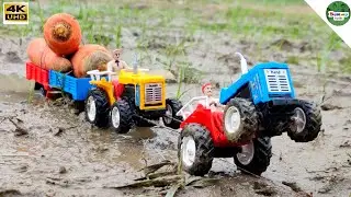 HMT Tractor Loaded Tractor | Kids Entertainment Video | Bommu Kutty