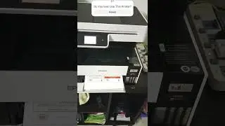 Aadhar Card Print On Epson L6460 #shorts
