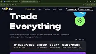 What is Storm Trade (STORM) Token Coin | Review About STORM Token