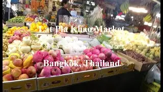 Foraging for Breakfast in a Local Thai Market