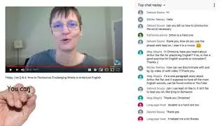 Free American Accent Classes: Speech Modification Friday Live Q & A