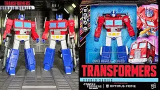 ОДИН ПАДЕТ!!! Изображения Оптимуса Прайма из серии Transformers Studio Series MTMTE, поврежденног...