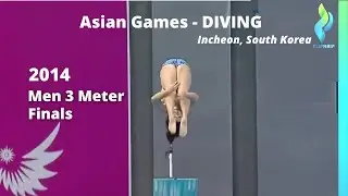 2014 Asian Games mens 3 Meter Diving Finals