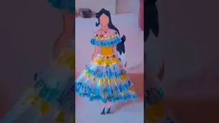 made by tissue paper # doll #music #song