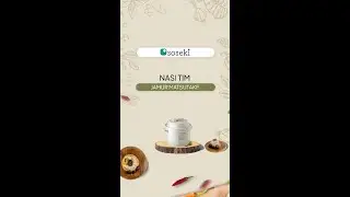 Nasi Tim Kaldu Jamur Matsutake pakai Pressure Cooker Soseki